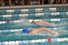 Swimming vs Babson  Wheaton College Swimming vs Babson College. - Photo By: KEITH NORDSTROM : Wheaton, Swimming, Babson
